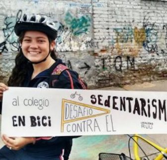 Project Al Colegio en Bici, a Colombian initiative